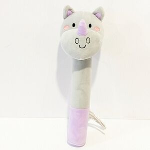 2/$20 Miniso rhino plush massage hammer 12”